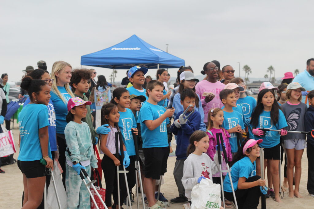 Coastal Cleanup Day event at Huntington Beach