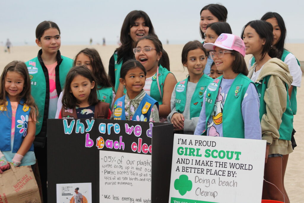 Coastal Cleanup Day event at Huntington Beach